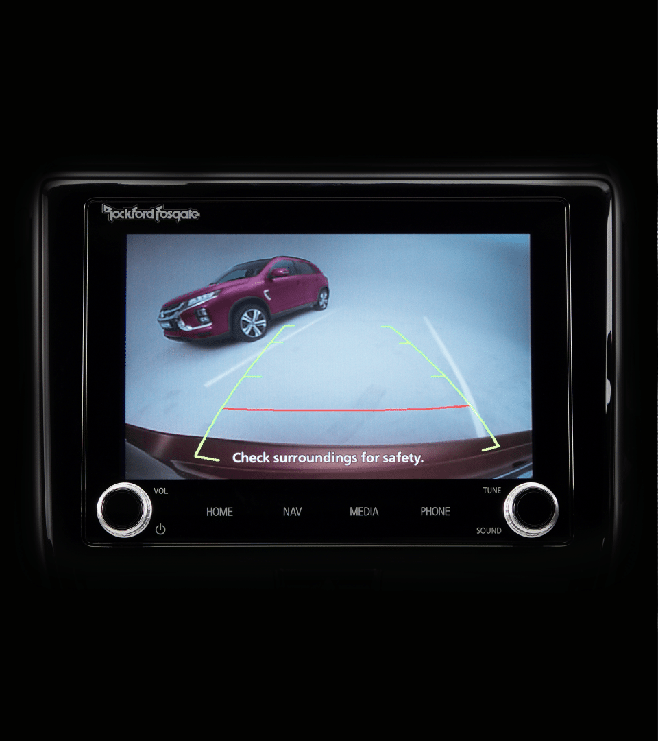 Mitsubishi ASX safety feature with Rear Parking Distance Control (PDC)